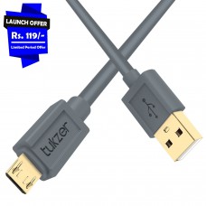 Deals, Discounts & Offers on Computers & Peripherals - Tukzer Micro USB Cable Gold Plated - High Speed at Flat 80% Off