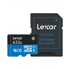 Deals, Discounts & Offers on Mobile Accessories - Lexar 16 Gb High-Performance 633x microSDXC UHS-I card