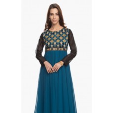 Deals, Discounts & Offers on Women Clothing - Flat 60% offer on Women Anarkali Churidar Suit