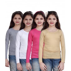 Deals, Discounts & Offers on Baby & Kids - Sinimini Fashion Girls Top 4 Pcs Combo offer