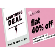 Deals, Discounts & Offers on Personal Care Appliances -  Lakme Products Flat 40% Off Starting at Just Rs. 120