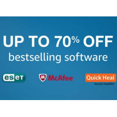 Deals, Discounts & Offers on Computers & Peripherals - Upto 70% Off On Best Selling Software,starts at Rs. 75