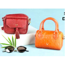 Deals, Discounts & Offers on Watches & Handbag - Upto 80% off on Horra Signature Textured Clutch