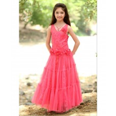 Deals, Discounts & Offers on Kid's Clothing - Flat 10% off on Peek-a-boo Floral Gown