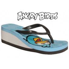 Deals, Discounts & Offers on Foot Wear - Flat 50% off on Angry Birds Blue Flip-flops for Girls