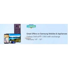 Deals, Discounts & Offers on Mobiles -  Great offers on Samsung Mobiles & Appliances