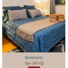 Deals, Discounts & Offers on Home Decor & Festive Needs - Upto 85% off on BedSheets
