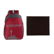 Deals, Discounts & Offers on Accessories - Backpack & Wallet Combo at Rs. 450