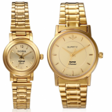 Deals, Discounts & Offers on Watches & Wallets - Valentine Special HMT Couples Watches at Rs.364