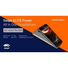 Deals, Discounts & Offers on Mobiles - Flat 6% off on Swipe Elite Power- 4G with VoLTE 