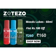 Deals, Discounts & Offers on Accessories - Flat Rs.100 Off on Moods Lubes