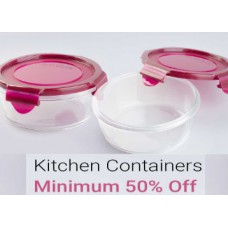 Deals, Discounts & Offers on Storage - Min 50% off ion Kitchen Containers
