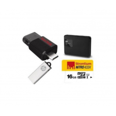Deals, Discounts & Offers on Mobile Accessories - Upto 50% off on Pen Drives, Memory Cards & Hard Drives 