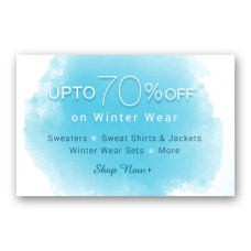 Deals, Discounts & Offers on Baby & Kids -  Upto 70% Off on Winter Wear Kid's Clothing