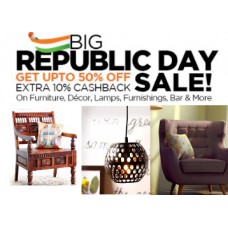 Deals, Discounts & Offers on Furniture - Republic day Offer - Get Upto 50% Off + Extra 10% off On Wide Categories
