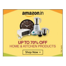 Deals, Discounts & Offers on Home & Kitchen - Upto 70% off on Home & Kitchen 