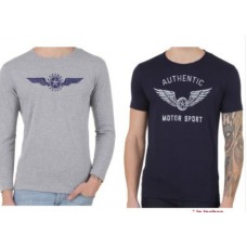 Deals, Discounts & Offers on Men Clothing -  65% Off + Extra 15% Off on Tshirt Combo For Men's