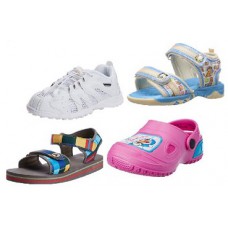 Deals, Discounts & Offers on Foot Wear - Flat 70% Off On Kids Footwear Price Starting @ Rs 67 Only