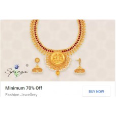 Deals, Discounts & Offers on Earings and Necklace - Minimum 70% Off on Fashion Jewellery