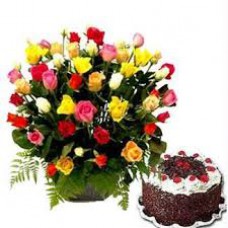 Deals, Discounts & Offers on Home Decor & Festive Needs - Valentines Day Flowers & Cakes