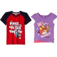 Deals, Discounts & Offers on Kid's Clothing - Minimum 50% Off on Angry Bird's Clothing  Starts at Rs. 159