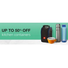 Deals, Discounts & Offers on Home & Kitchen - Get Upto 50% off on Kitchen Containers