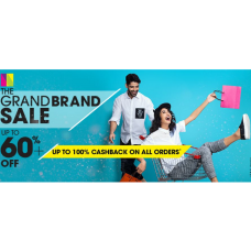 Deals, Discounts & Offers on Men Clothing - Upto 60% Off + up to 100%* cashback on all orders