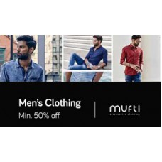 Deals, Discounts & Offers on Men Clothing - Min 50% - 70% off on Mufti Men's Clothing
