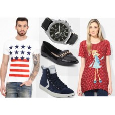 Deals, Discounts & Offers on Men Clothing - 50% off on Clothing, Footwear & Accessories 