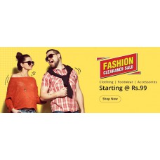 Deals, Discounts & Offers on Women Clothing - Fashion Clearance Sale , Clothing, Footwears & More, starts @ Rs. 99