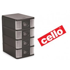 Deals, Discounts & Offers on Home Appliances - Cello Alpha 4 Drawer Plastic Greys System Box at Just Rs. 299