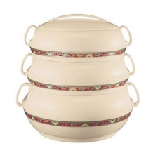 Deals, Discounts & Offers on Home & Kitchen - Flat 55% Off on Set Of 3 Casserole