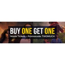Deals, Discounts & Offers on Entertainment - Buy 1 Get 1 Movie Ticket Free Offer