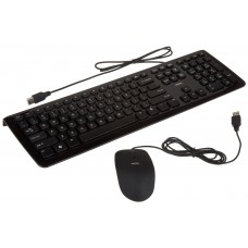 Deals, Discounts & Offers on Computers & Peripherals - Get AmazonBasics Wired Keyboard & Wired Mouse at 55% Off