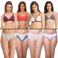 Deals, Discounts & Offers on Women Clothing - Best Seller Is Back! 8 Pc Bra And panty Set @ 899 Only- Flat 74% Off