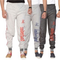 Deals, Discounts & Offers on Men Clothing - Flat 83% off on Swaggy Silver,Grey Running Track Pants For Mens - Pack Of 3