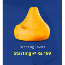 Deals, Discounts & Offers on Furniture - Bean bag covers starting price @199