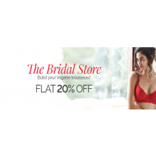 Deals, Discounts & Offers on Women Clothing - Flat 20% off on The Bridal Store