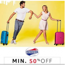 Deals, Discounts & Offers on Travel - Get Minimum 50% Off on American Tourister