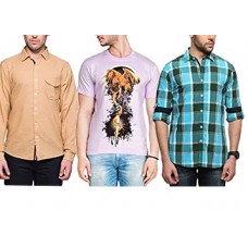 Deals, Discounts & Offers on Men Clothing - Zovi Men's T-shirts & Shirts