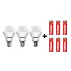 Deals, Discounts & Offers on Electronics - Eveready B22 Base 9-Watt LED Bulb at Just Rs. 299 + FREE Shipping