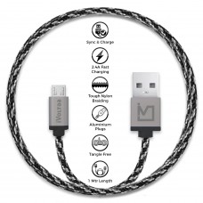 Deals, Discounts & Offers on Mobile Accessories - Flat 51% Off on iVoltaa Pixie Micro USB to USB Premium Nylon Braided