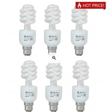 Deals, Discounts & Offers on Home Appliances - Get Set of 6 Bajaj Ecolux White 15 W CFL at Just Rs. 749 + Free Shipping