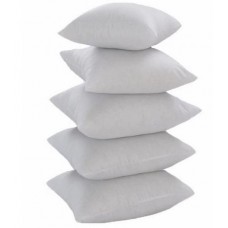 Deals, Discounts & Offers on Home Decor & Festive Needs -  Buy set of 5 White Polyester  Non Woven Cushion Inserts +88% off+Free shipping