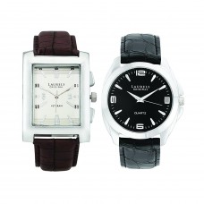 Deals, Discounts & Offers on Watches & Wallets - Laurels Imperial Men Watches Combo Pack 