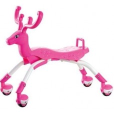 Deals, Discounts & Offers on Toys & Games - Get 60% Off on Saffire Ride On Sport Glide Deer Scooter, Pink