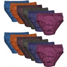 Deals, Discounts & Offers on Women Clothing - Buy Zacharias Women's Brief Multicolor Panty  (Pack of 12) at just Rs.339