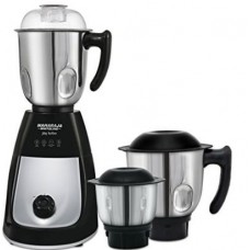 Deals, Discounts & Offers on Home Appliances - Get 50% Off on Maharaja Whiteline Joy Turbo 750 Watt Mixer Grinder with 3 Jars (Black/Silver)