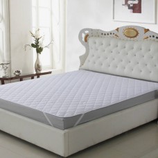 Deals, Discounts & Offers on Home Improvement - Signature Elastic Strap King Size Mattress Protector  (White)