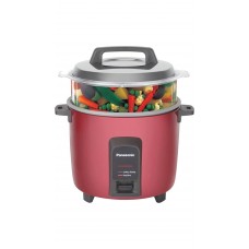Deals, Discounts & Offers on Kitchen Applainces - Panasonic SR-Y18FHS 0.9-Litre Automatic Rice Cooker (Red)